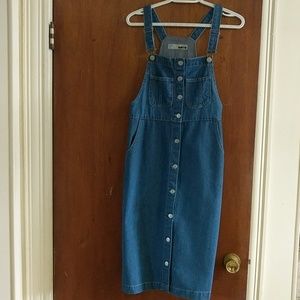 Topshop denim dress